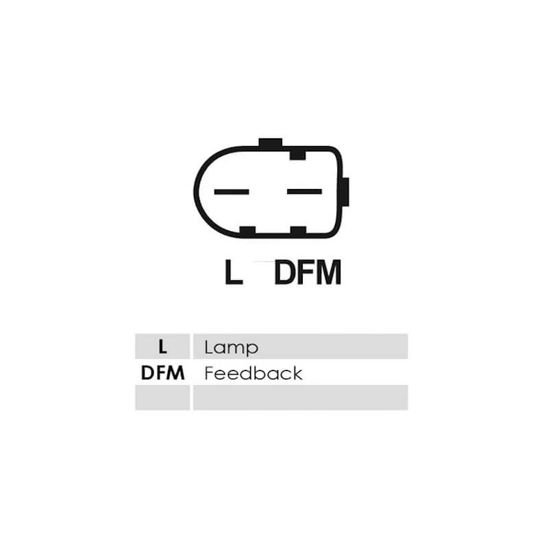 Régulateur pour alternateur DENSO 104210-9680 / 104210-9790 / 104211-3301 Régulateur pour alternateur DENSO 104210-9680 / 104210-9790 / 104211-3301
