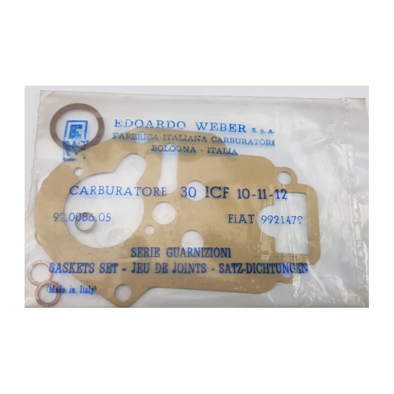 Kit di guarnizioni del carburatore Weber 30 ICF 10-11-12