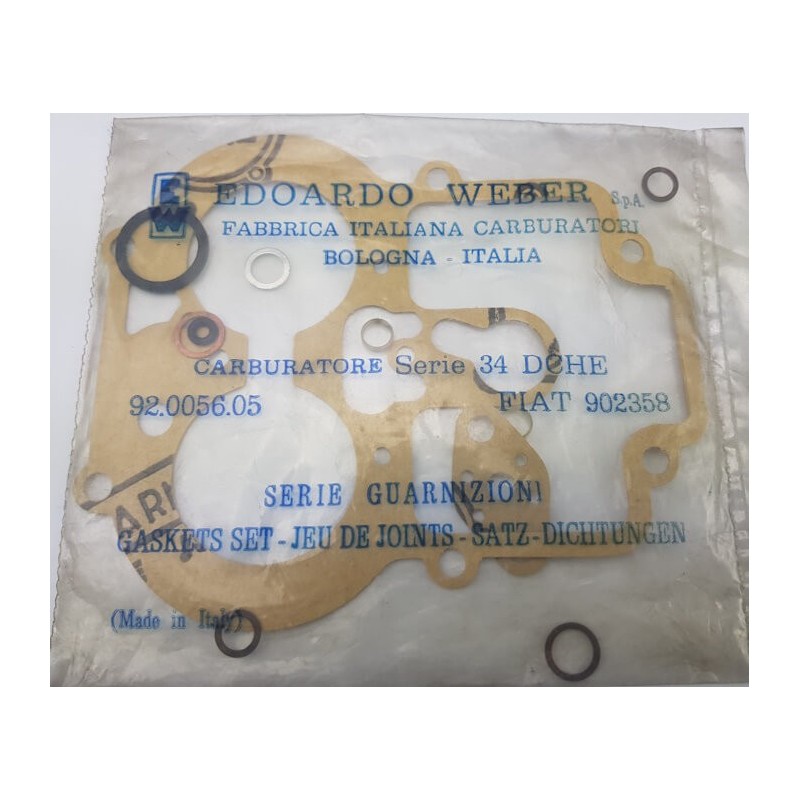 Kit di guarnizioni del carburatore Weber 34DCHE