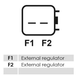 Alternateur remplace 421000-0540 / 421000-0541 / 04727865AB / 04801304AC