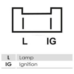 Regulador para alternador  valéo 2104248 / 2181699 / 2181726