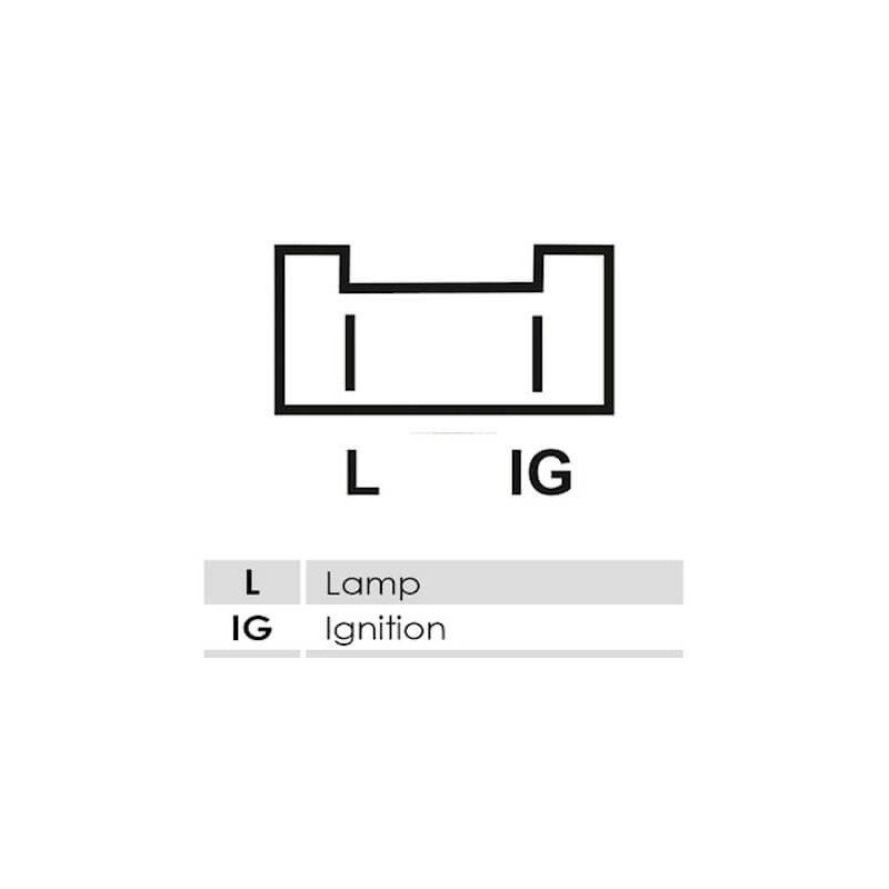 Regler für lichtmaschine  VALEO 2104248 / 2181699 / 2181726