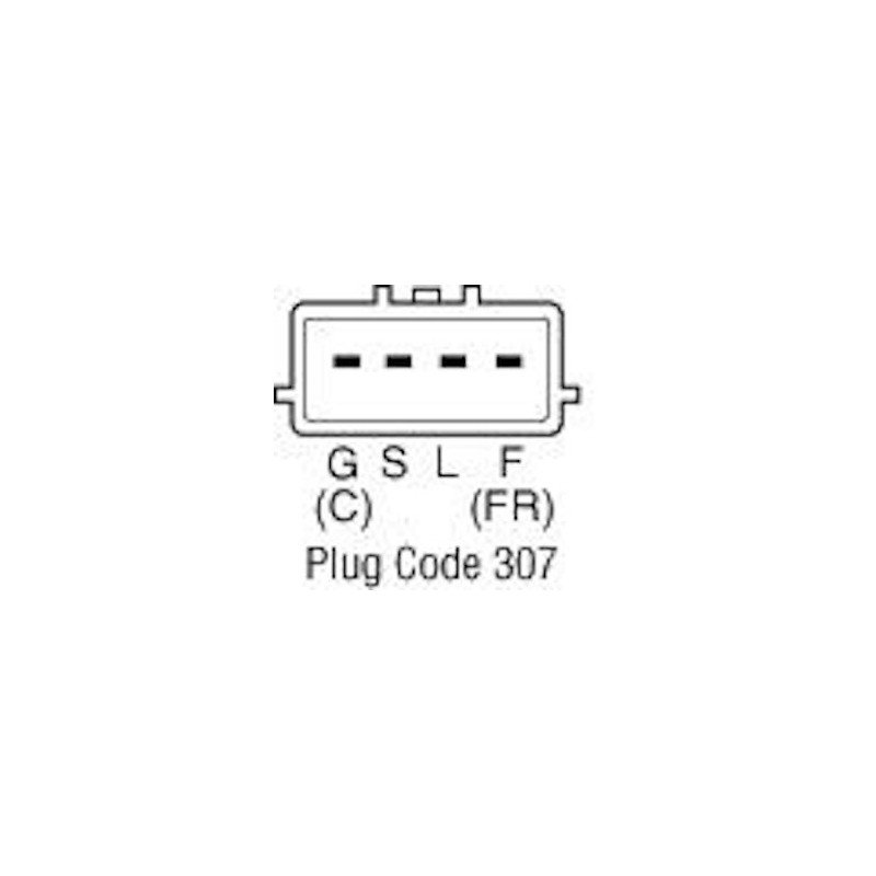 Alternatore sostituisce A002TG0691 / A003TG0691 / 1800A002