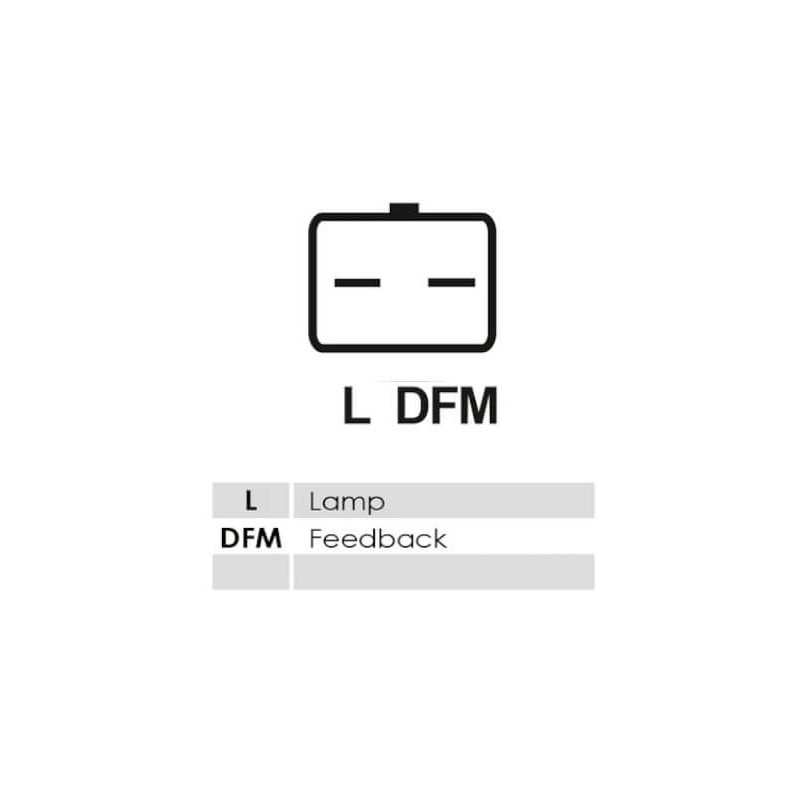 Regler für lichtmaschine  BOSCH 0124325024 / 0124325031 / 0124325184
