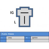 Lichtmaschine ersetzt 101211-8680 / 2706087802 Daihatsu 45A