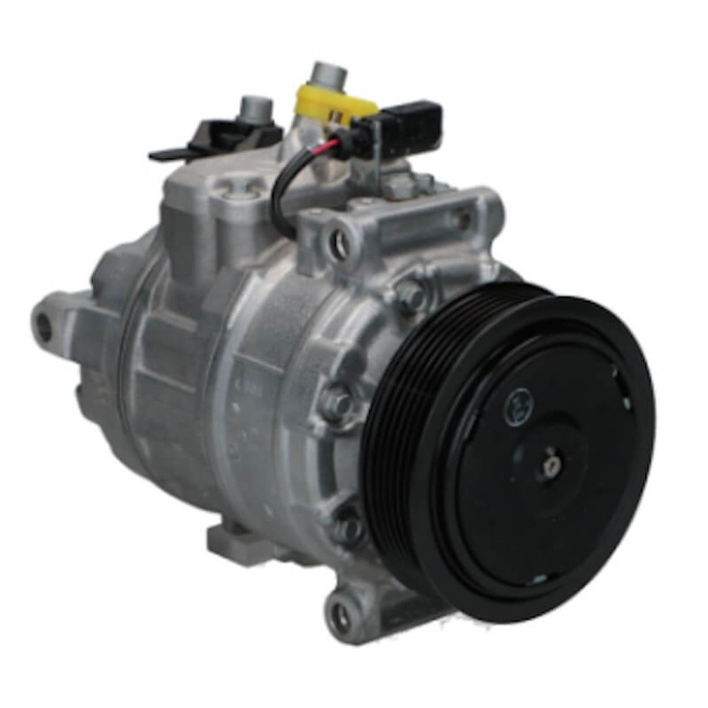 AC compressor DENSO DCP02096 replacing ACP512000P / 814848 / 7L6820808 / 4472604300