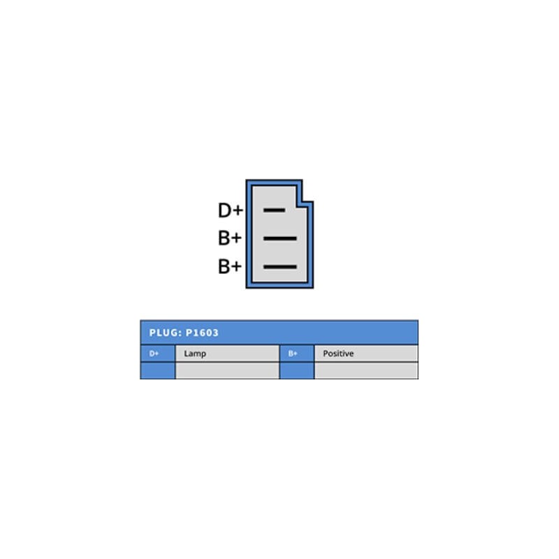 Alternador sustituye 0120489173 / 0120489344 / 0120489344