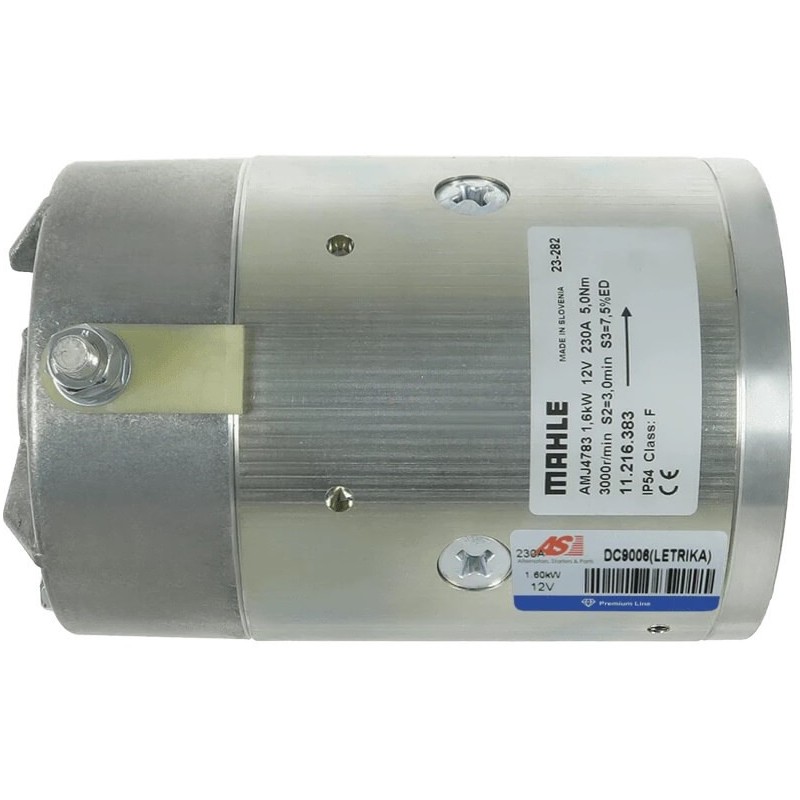 DC motor Letrika AMJ4783 replacing MF4114  / AMJ4666