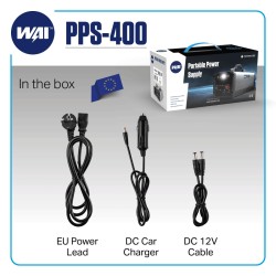 Tragbares Ladegerät für Lithium-Batterien / 400W-Ausgang, 220V-12V-USB 5V