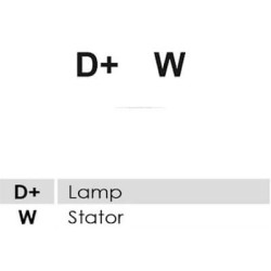 Lichtmaschine Mitsubishi A003TR0093ZT / A003TR0093AM Volvo Penta 115A