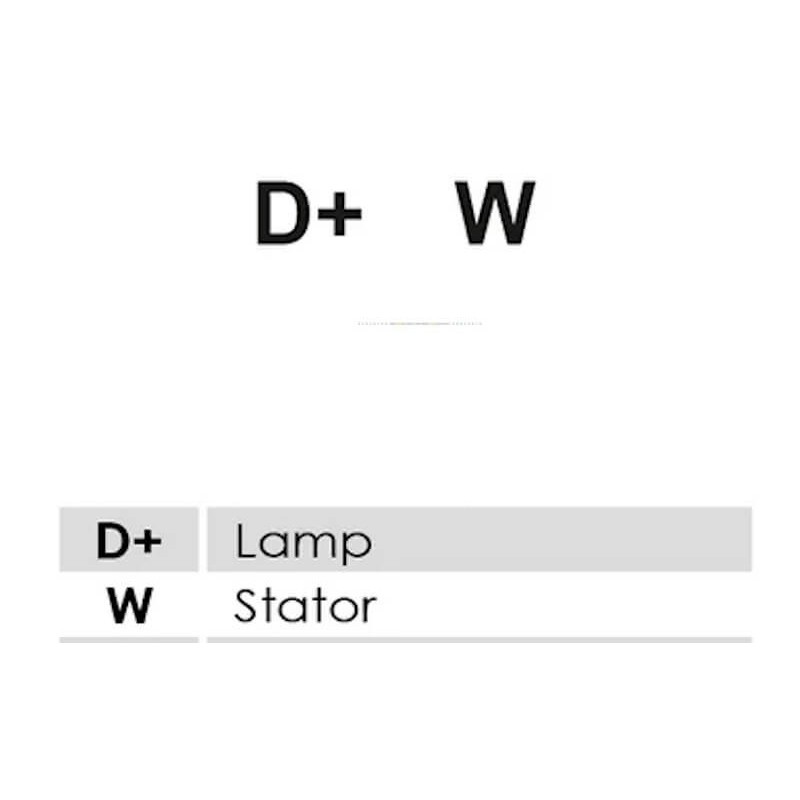 Lichtmaschine ersetzt MITSUBISHI A003TR0091 / A003TR0091ZT / a3tr0091 / A3TR0091ZT / A3TR0093 / A3TR0093ZT / A3TR0094