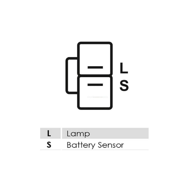 Régulateur pour alternateur Hitachi LR165-708B / LR170-738 / LR170-738B