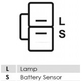 Regler für lichtmaschine HITACHI LR165-708B / LR170-738 / LR170-738B
