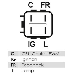 Lichtmaschine ersetzt MITSUBISHI A5TA7599ZC / A5TA7599 / A005TA7599ZC