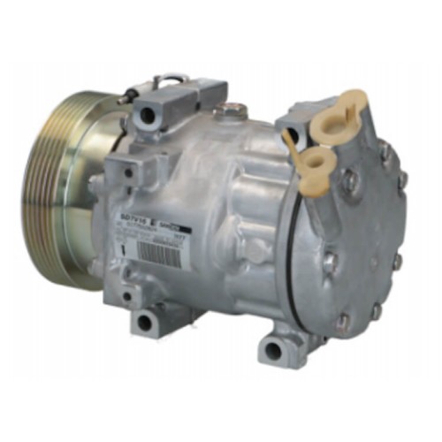 Compressore dell&#039;aria condizionata SANDEN SD7V161177 sostituisce SD7V161858 / SD7V161809 / SD7V161177 / SD7V161068 / ACP48000P