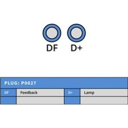 Dinamo sostituisce 0101304014 / 0101304013 / 0101302118 Volkswagen 30A