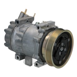 Compresor del aire acondicionado SANDEN SD7V161858 sustituye SD7V161809 / SD7V161177 / SD7V161068