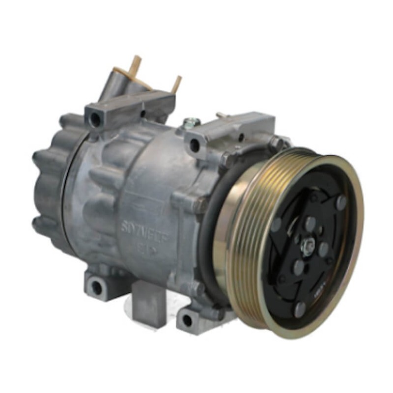 AC compressor SANDEN SD7V161858 replacing SD7V161809 / SD7V161177 / SD7V161068 / ACP48000P