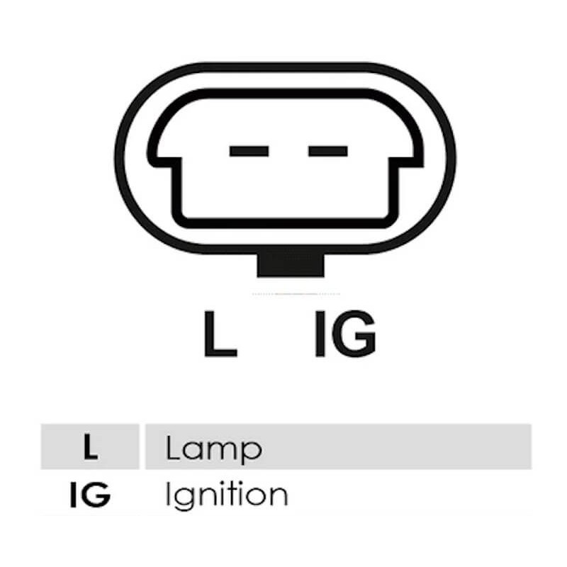 Lichtmaschine Valéo 2655300 ersetzt 2655301 / 3862613 Volvo Penta 75A