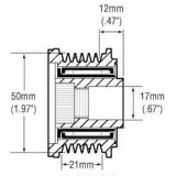 Puleggia per alternatore Bosch 01220AA0B0 / 01220AA1A0 / Delco 10480403