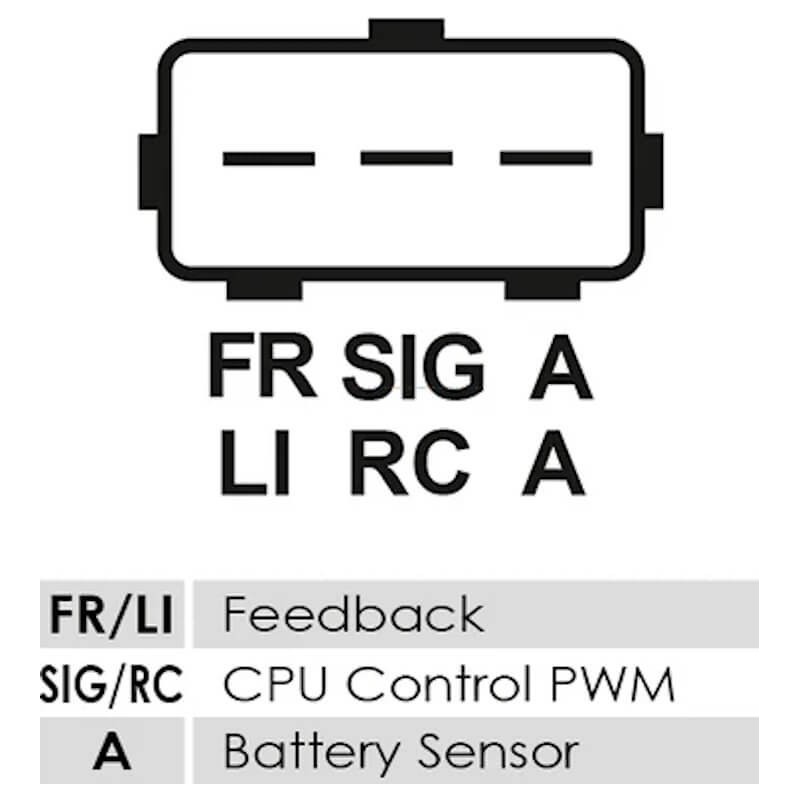 Lichtmaschine ersetzt A003TJ1291 / A003TJ1291ZC / A003TJ2891 / A003TJ2891CZ
