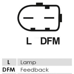 Lichtmaschine ersetzt 0124625019 / A0111549802 für MERCEDES