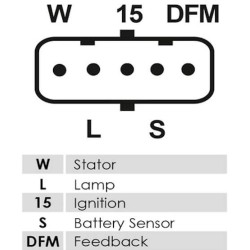 "Alternator BOSCH 0120489643"
