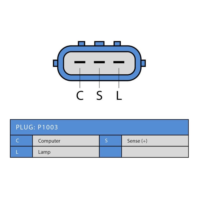Alternatore sostituisce F000BL06X1 / F000BL06Z4 / 231004KV0A