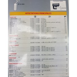 Juego de 4 bujías de encendidos d'allumage noyau cuivre para Golf III / Super 5