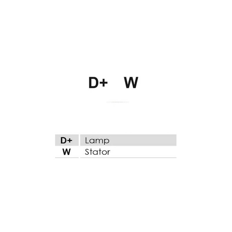 Alternator LETRIKA AAK5766 / 11.203.886 replacing MG449 / IA1394