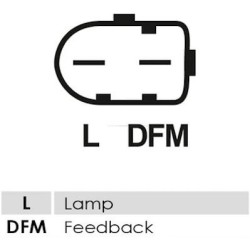 Alternator replacing  0124525119 /  87359905 New Holland 140A