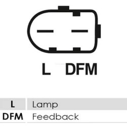 Alternador 0124525591 sustituye 0124525119 / 115718 New Holland 140A