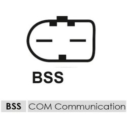 Regulador para alternador Hitachi LR1190-901 / LR1190-901B / LR1190-904