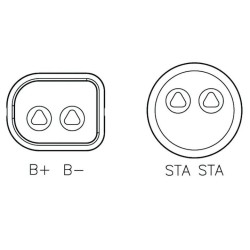 Regulador chromé sustituye 74546-07A Harley Davidson