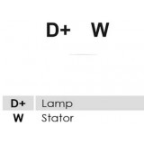 Lichtmaschine ersetzt MG441 / 1157386 / 11573860 Lombardini 120A