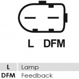 Lichtmaschine ersetzt 0124515113 / 0124515128 / 0986080070 Iveco 120A