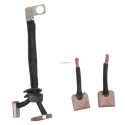Juego de escobillas / charbon para motor de arranque Mitsubishi M1T30071 / M1T30072 / M1T30171 / M1T30172