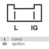 Lichtmaschine ersetzt A13N136 / 0986034001 / 433086 Renault 60A