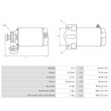 Motorino di avviamento equivalente 228000-6240 / 228000-6241 / 228000-6242 / 278-001-2951 / 278-001-497 / 278-001-936