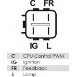 Lichtmaschine ersetzt 104210-1150 / 104210-1140 Honda 130A