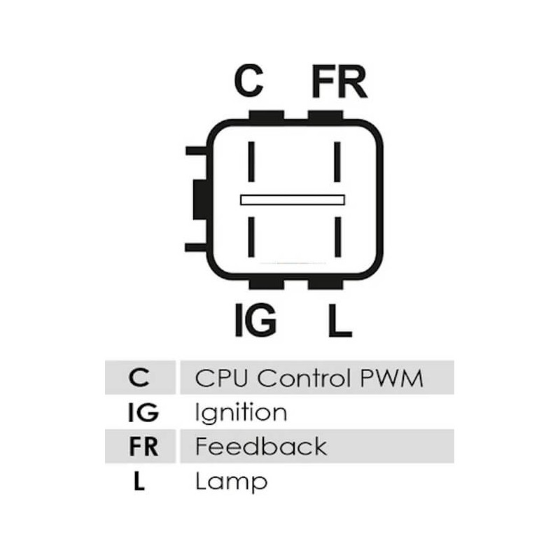 Lichtmaschine ersetzt 104210-1150 / 104210-1140 Honda 130A