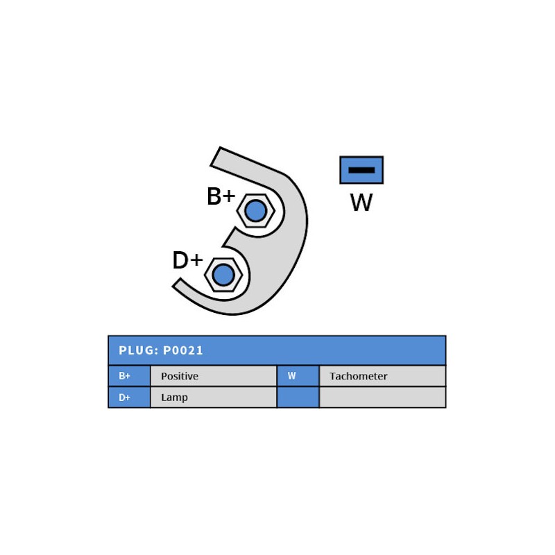 Lichtmaschine ersetzt 068-903-017P / 068-903-017PX / 068-903-018B / 068-903-018BX