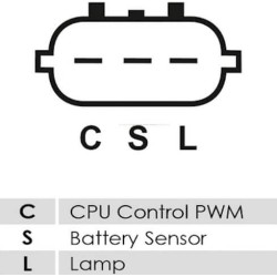 Alternateur remplace A3TJ4081 / 231003VD1A / 231003VDIA Nissan 150A