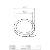 Rondelle per motorini di avviamento Ford 1C2411000AA / AS S9373S