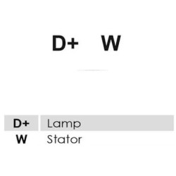 Alternateur remplace 61006082 / 8600453 / 8600483 Caterpillar / MCI