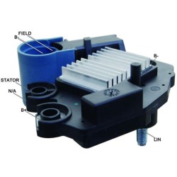 Regulador para alternador Valeo 2542774 / 440410 / TG11C021 / TG11C035 / TG11C074