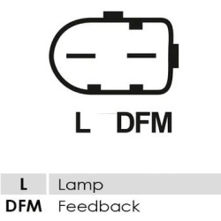 Lichtmaschine ersetzt 0124225011 / 0124225010 für MG / ROVER