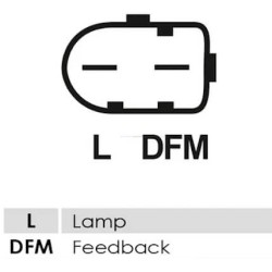 Lichtmaschine ersetzt SG9B024 / 0124325013 / 0124325032
