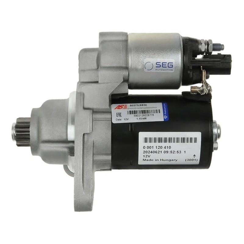 Motor de arranque 0001120410 sustituye 0001120411 / 0986020330