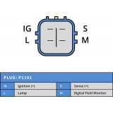 Lichtmaschine ersetzt 104210-5470 / 104210-5471 / 104210-5472 Toyota 130A